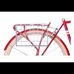 Wald 582 / White Folding Bicycle Basket / NWT